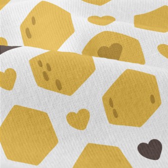 Hexagonal Heart Modern Jersey