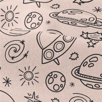 Asteroids And Flying Saucers Modern Jersey