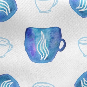 Gradient Cup Hot Tea Jersey Backed Fleece