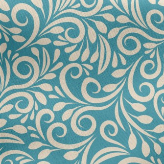 Totem Roll Flower Jersey Backed Fleece