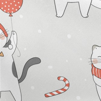 Winter Dress Up Cat Pongee