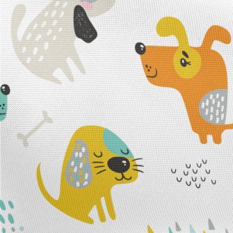 Shy Playing Puppy Pongee