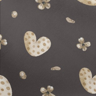 Retro Dots Of Love Pongee
