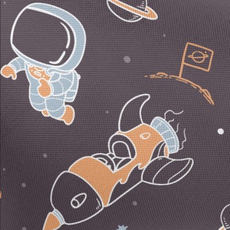 Astronauts And Space Shuttles Pongee