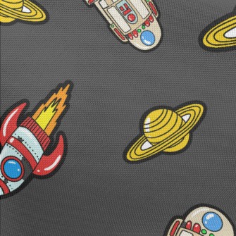 Saturn And Space Shuttle Pongee