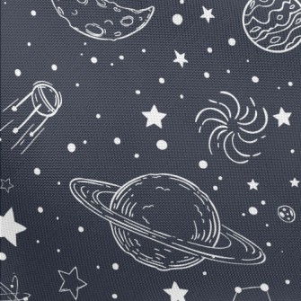 Simple Lines Outer Space Pongee