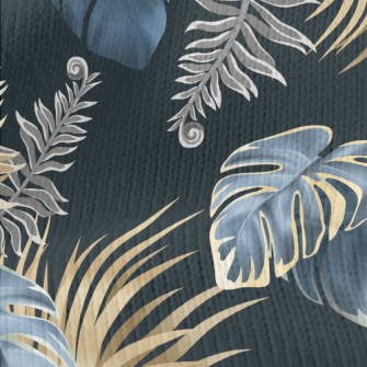 Tropical Auntie Taro Stretch Jersey