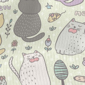 Yawning Cat Stretch Jersey