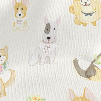 Wedding Gentleman Dog Stretch Jersey