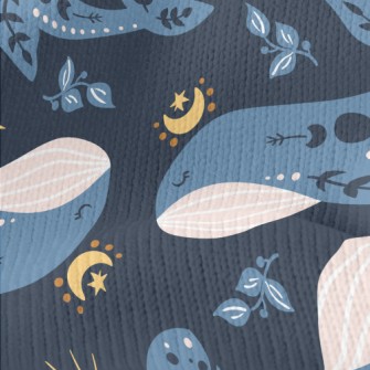 Whale In Moonlight Stretch Jersey
