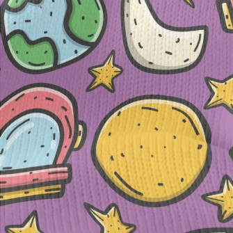 Earth Moon Astronaut Stretch Jersey