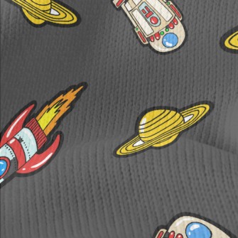 Saturn And Space Shuttle Stretch Jersey