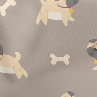 Proud Pug Lightweight Cotton Poplin
