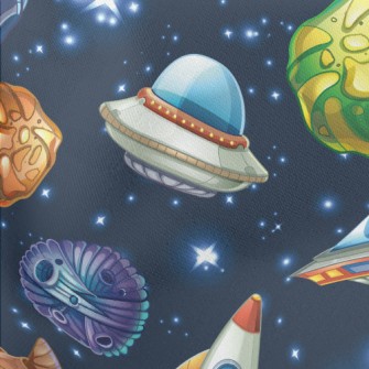Three-dimensional Planetary Ro Lightweight Cotton Poplin