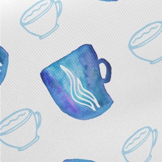 Gradient Cup Hot Tea Midweight Cotton Poplin
