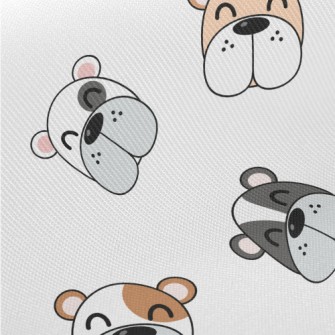 Cute And Honest Dog Midweight Cotton Poplin