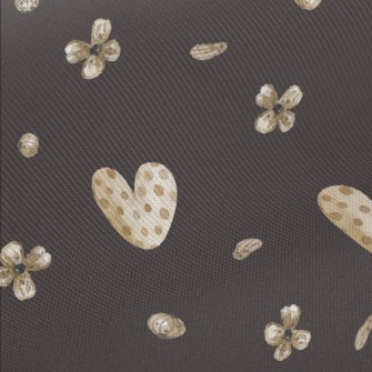 Retro Dots Of Love Midweight Cotton Poplin