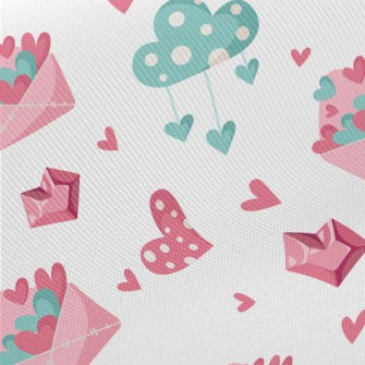 A Letter Full Of Love Midweight Cotton Poplin