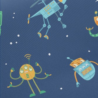 Alien Machine Creature Midweight Cotton Poplin