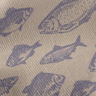Big Deep Sea Fish Standard Corduroy