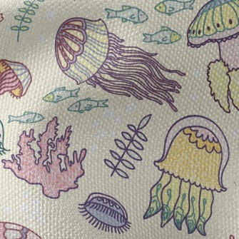 Gorgeous Fantasy Jellyfish Waterproof Canvas