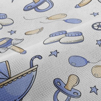 Cute Baby Boy Stroller Performance Linen