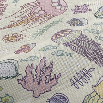 Gorgeous Fantasy Jellyfish Performance Linen