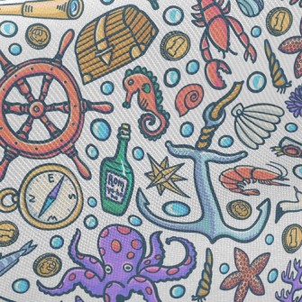 Mysterious Underwater Treasure Twill