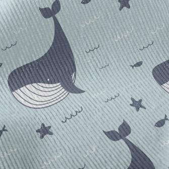 Huge Gentle Whale Standard Corduroy