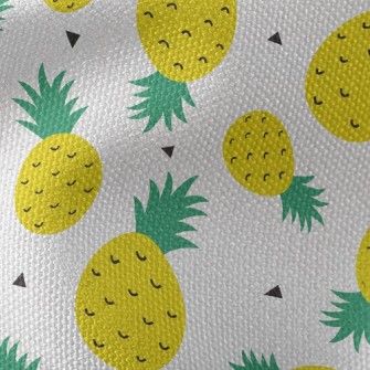 Pretty Plump Pineapple Waterproof Canvas