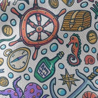 Mysterious Underwater Treasure Waterproof Canvas