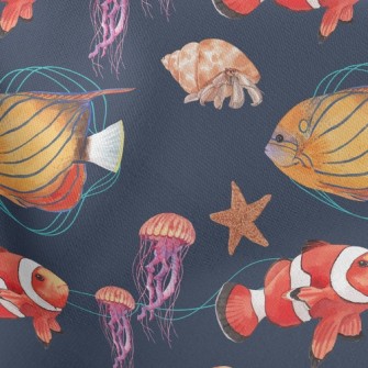 Clown Fish Hermit Crab Jellyfi Stretch Ponte