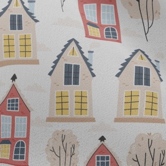 European Style Town House Chiffon