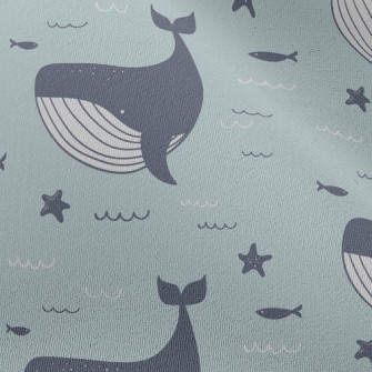 Huge Gentle Whale Chiffon