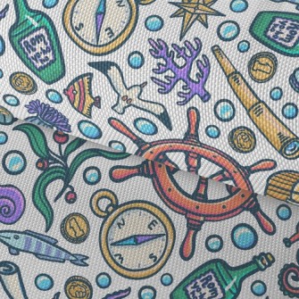 Mysterious Underwater Treasure Waterproof Oxford