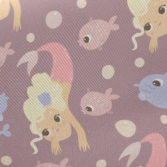 Blonde Mermaid Princess Twill