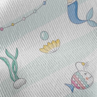 Mermaid Princess And Sea Creat Standard Corduroy