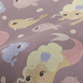 Blonde Mermaid Princess Performance Linen