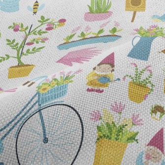 Field Style Gardening Decorati Performance Linen