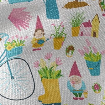 Field Style Gardening Decorati Waterproof Canvas