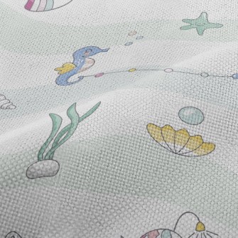 Mermaid Princess And Sea Creat Performance Linen