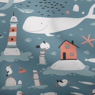 White Whale And Little Seagull Dobby