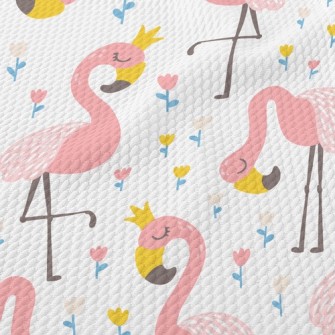 Noble Flamingo King Birdseye Piqué