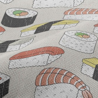 Seafood Japanese Nigiri Sushi Performance Linen