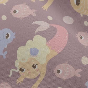 Blonde Mermaid Princess Chiffon