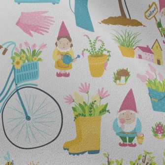 Field Style Gardening Decorati Chiffon