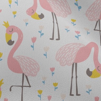 Noble Flamingo King Chiffon