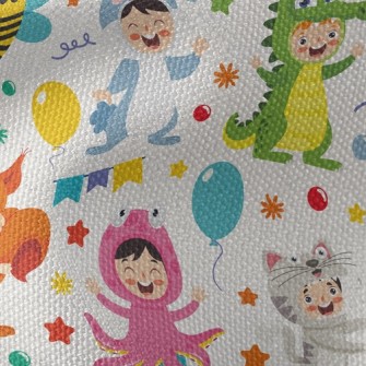Dress Up Animal Party Waterproof Canvas