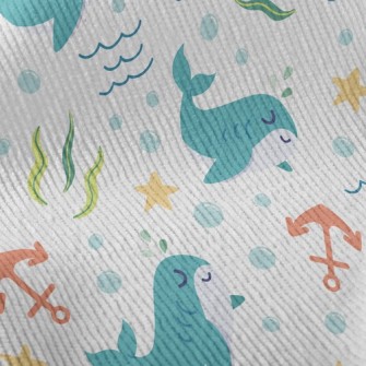 Leisurely Swimming With Sharks Standard Corduroy