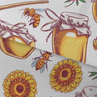 Bees Collecting Honey Waterproof Oxford